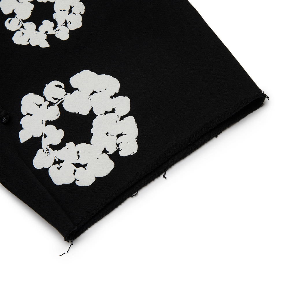 Denim Tears The Cotton Wreath Shorts Black