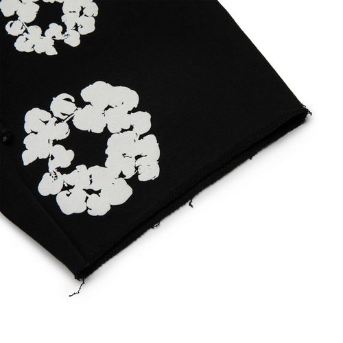 Denim Tears The Cotton Wreath Shorts Black