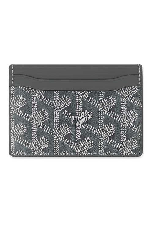 Goyard Saint-Sulpice Card Wallet Grey