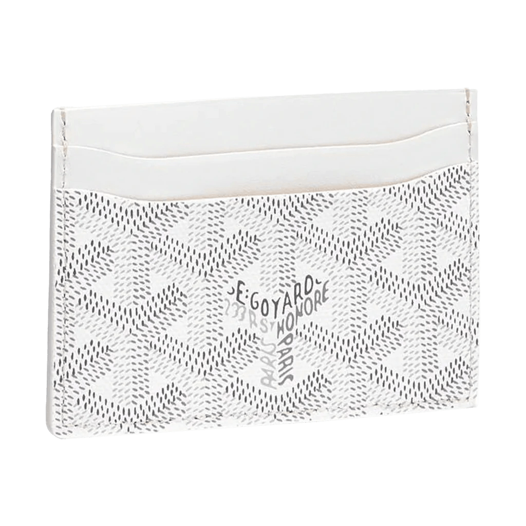 Goyard Saint-Sulpice Card Wallet White