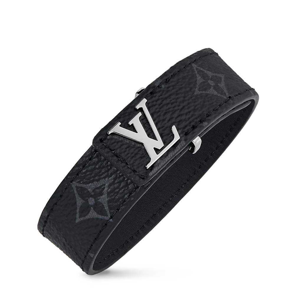 Louis Vuitton Slim Bracelet Monogram Eclipse Canvas