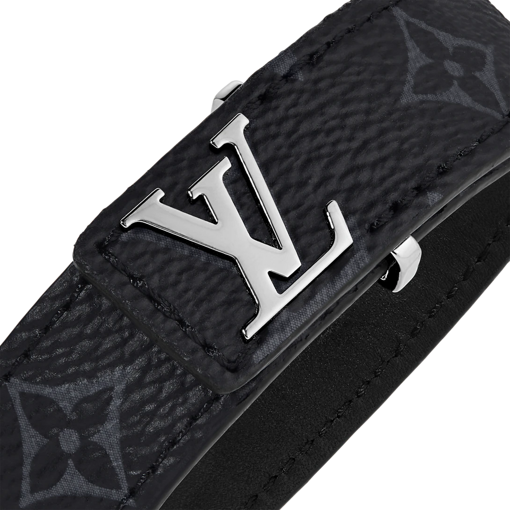 Louis Vuitton Slim Bracelet Monogram Eclipse Canvas
